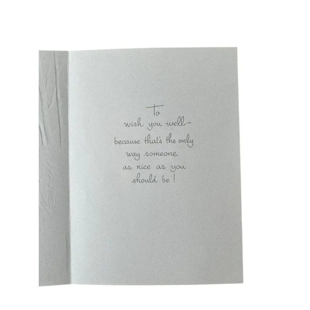 Famous Artists Studios Deer Forest Get Well Quickly Greeting‎ Card Unused USA